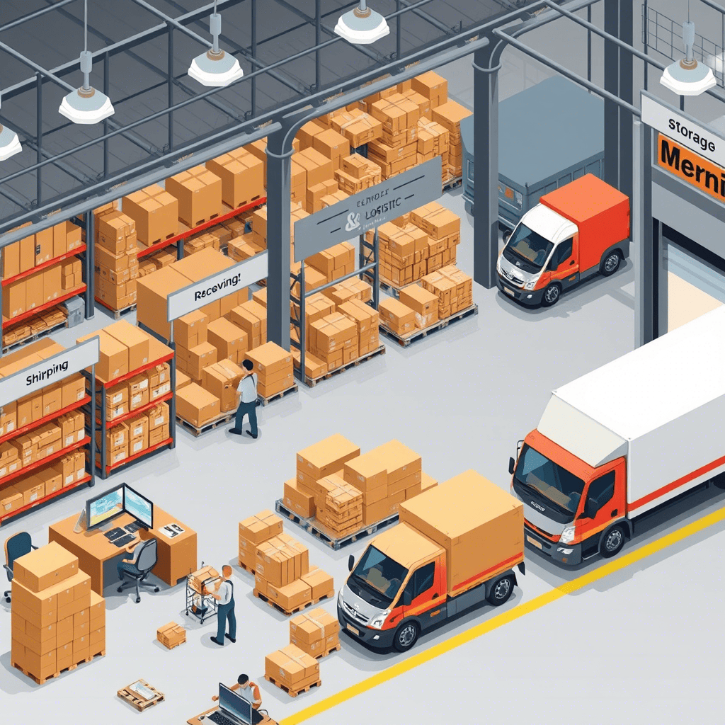 Logística integrada em distribuidora